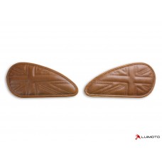 LUIMOTO TANK LEAF UNION JACK Tank Pads for the Triumph Bonneville, Thruxton, and Scrambler LUIMOTO TANK LEAF UNION JACK Tank Pads for the Triumph Bonneville, Thruxton, and Scrambler